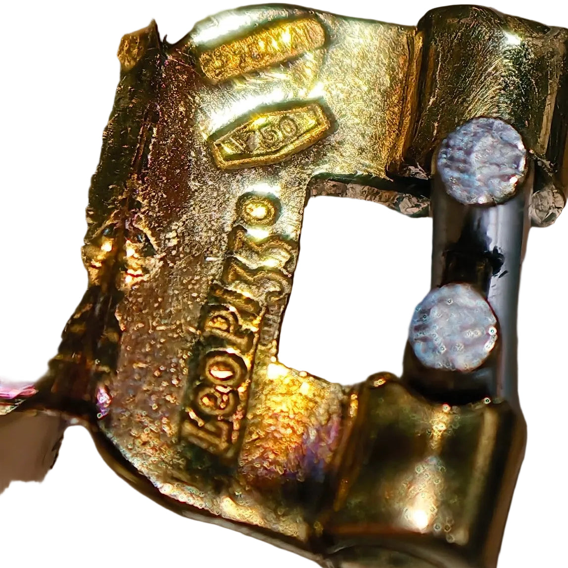 Boucles d'oreilles Clips LEO PIZZO en or jaune