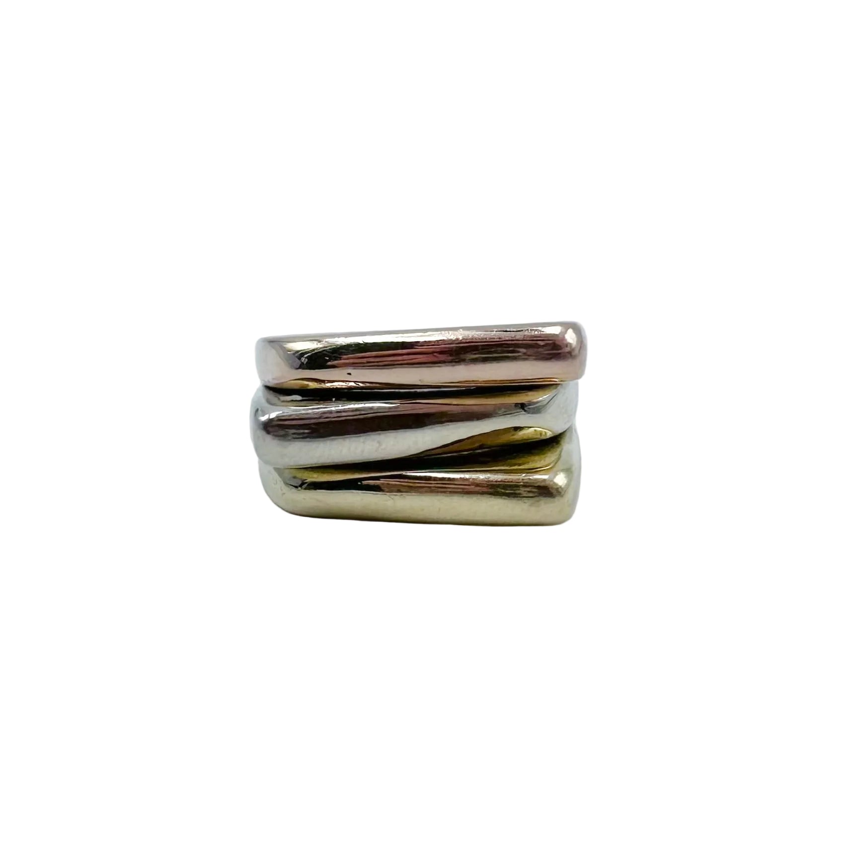 Bague Cocktail en trois ors