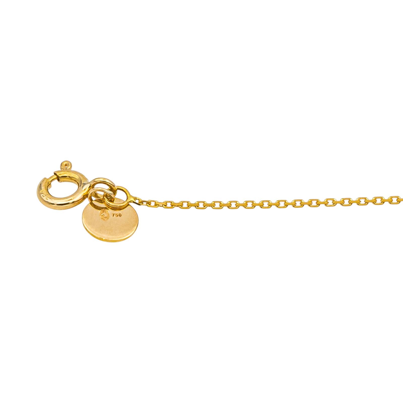 Morganne Bello Collier Friandise Or jaune Quartz