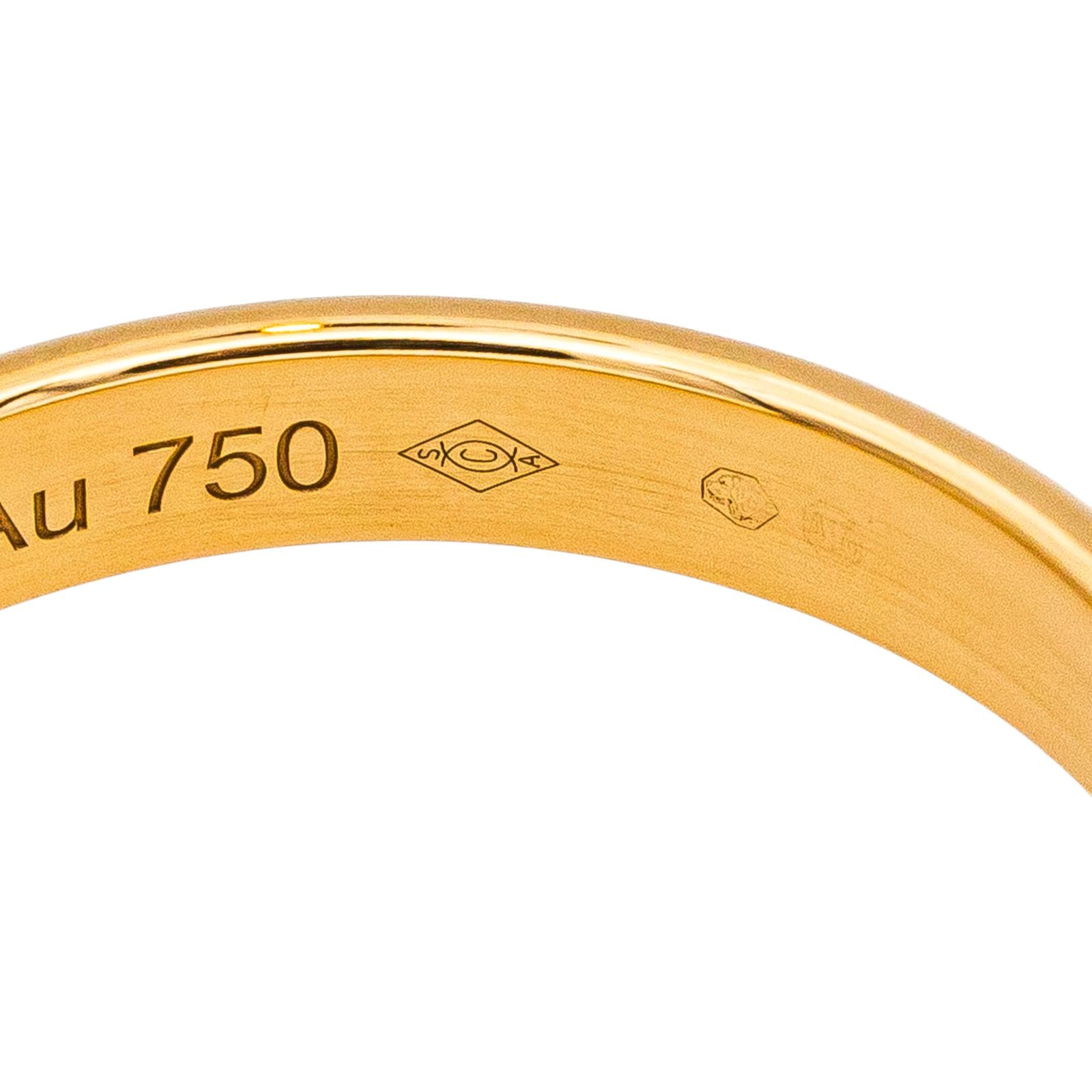 Cartier Bague Alliance 1895 Or jaune