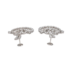 Boucles d'oreilles Or blanc Diamant