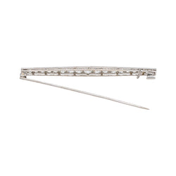 Broche Platine Diamant