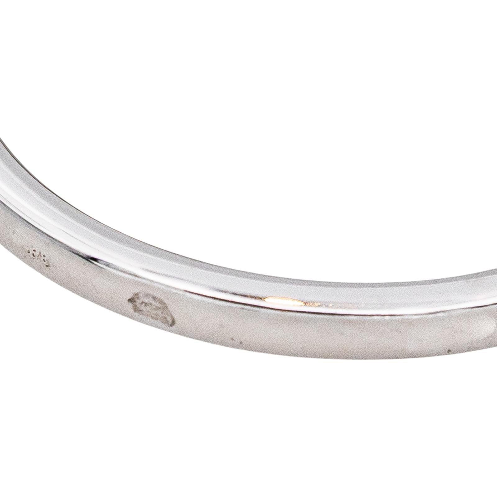 Bague Marguerite Or blanc Emeraude 