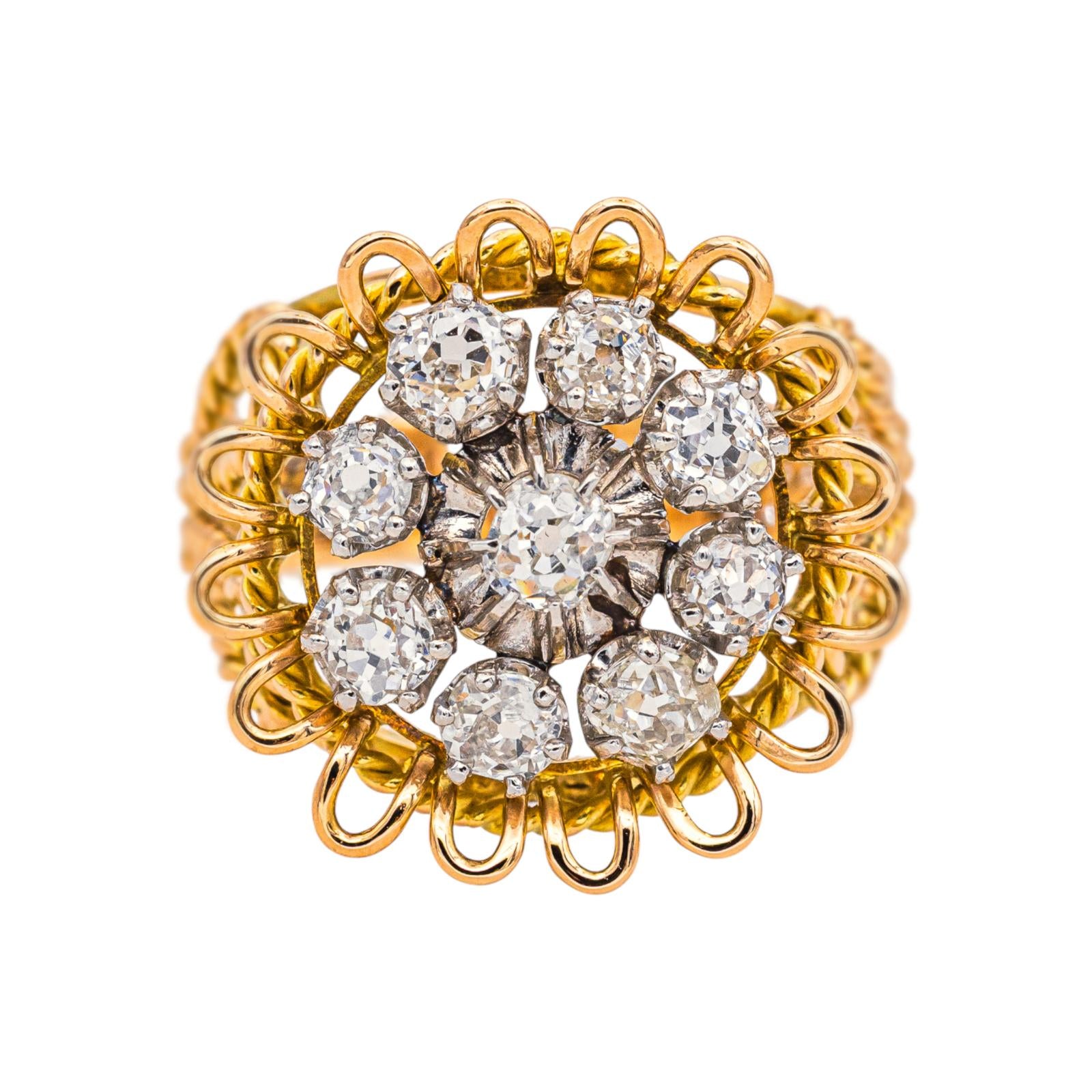 Bague Or jaune Diamant