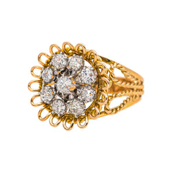 Bague Or jaune Diamant