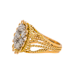 Bague Or jaune Diamant