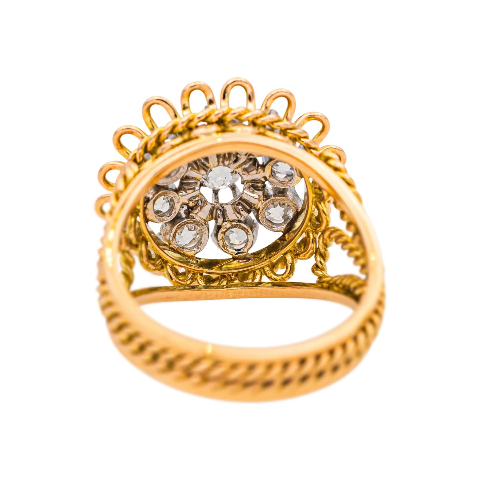 Bague Or jaune Diamant