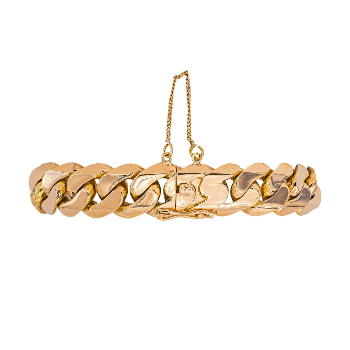 Bracelet Maille Gourmette Or rose
