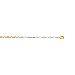 Collier Maille forçat Or jaune