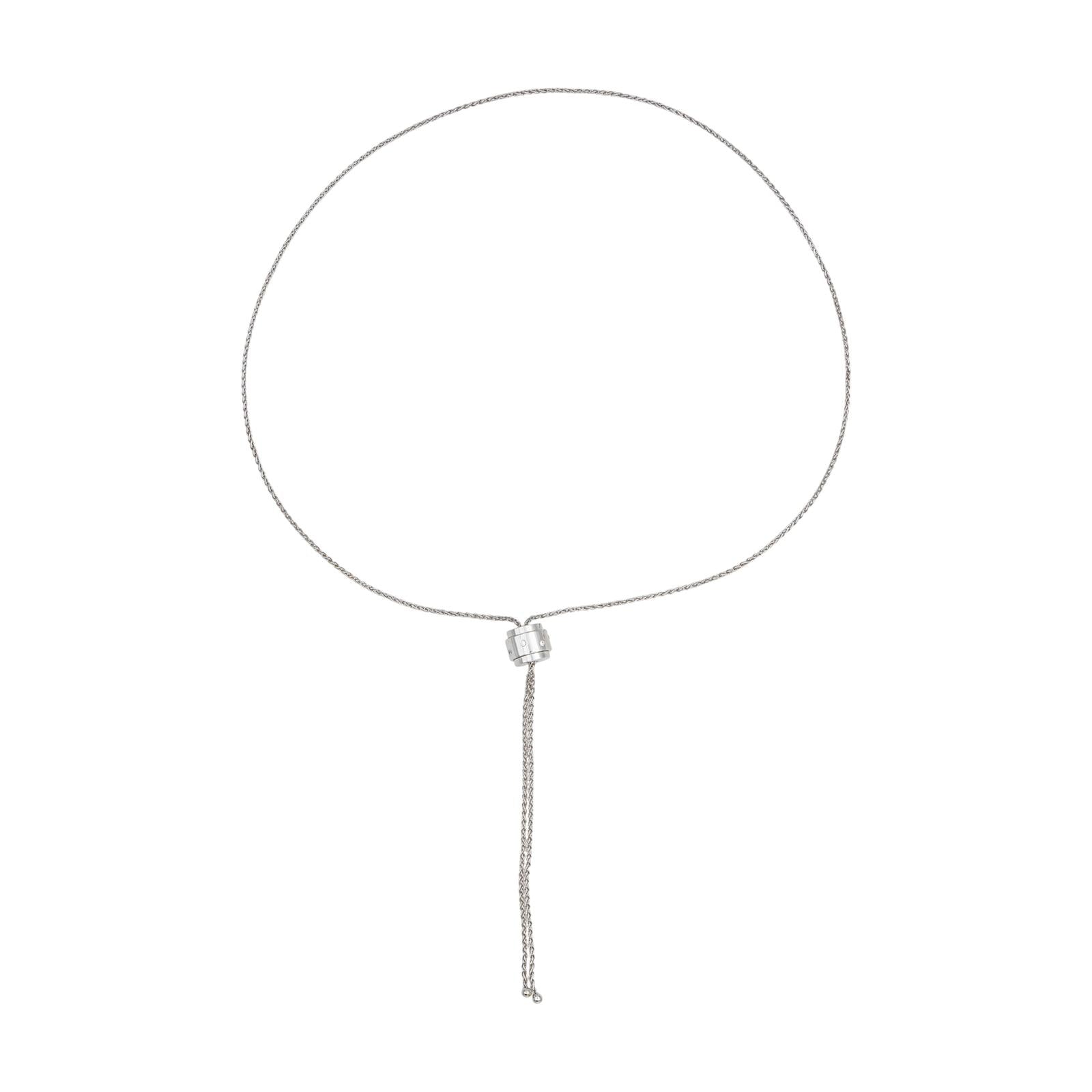 Piaget Collier  Négligé Possession Or blanc  Diamant 