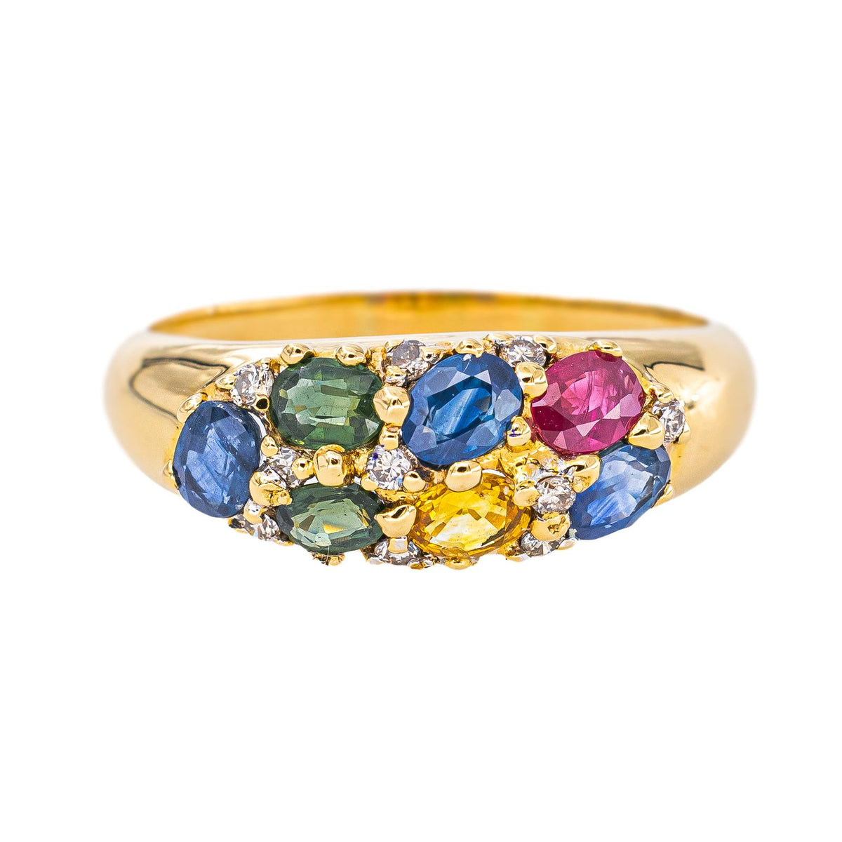 Bague Cocktail Or jaune Saohir jaune