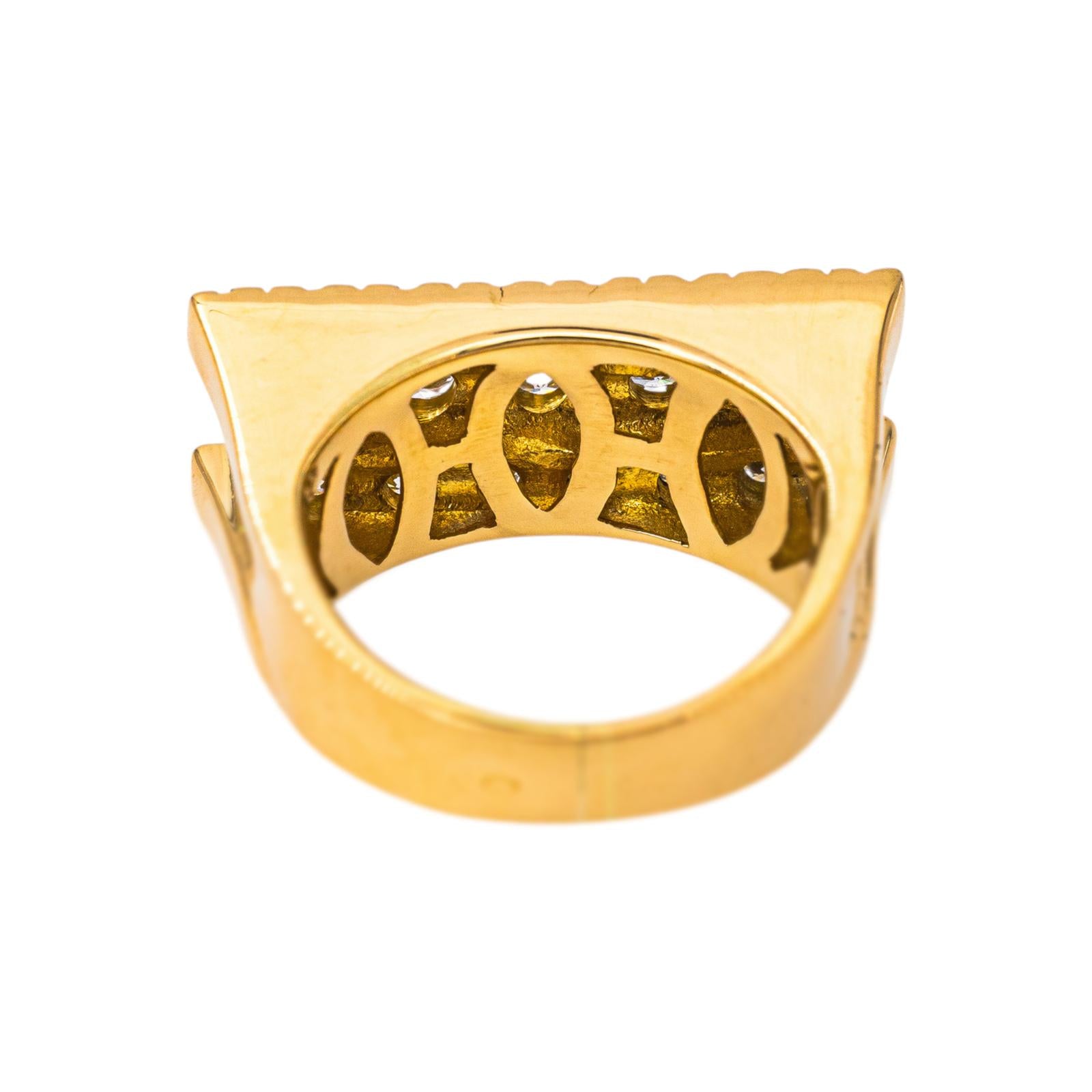 Bague Or jaune Diamant