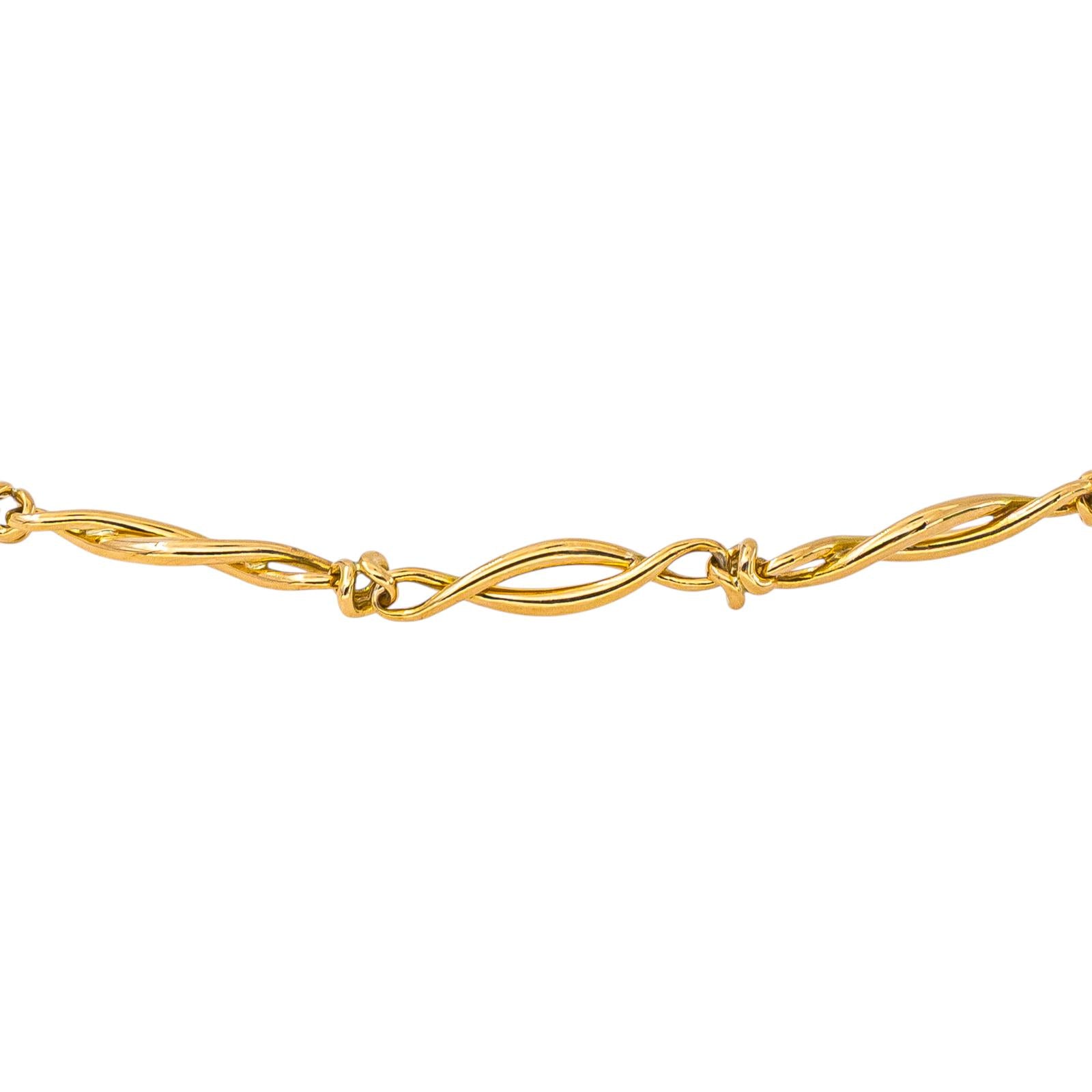 Collier Maille en or jaune