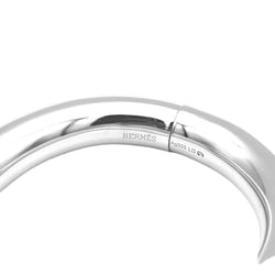 Bracelet Jonc HERMÈS "Lima" en argent