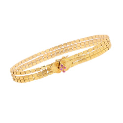 Bracelet Maille en or jaune