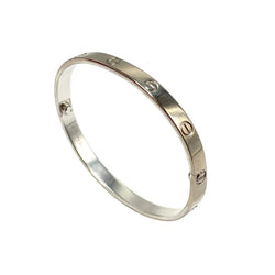 Bracelet Jonc CARTIER Love Classique en or blanc