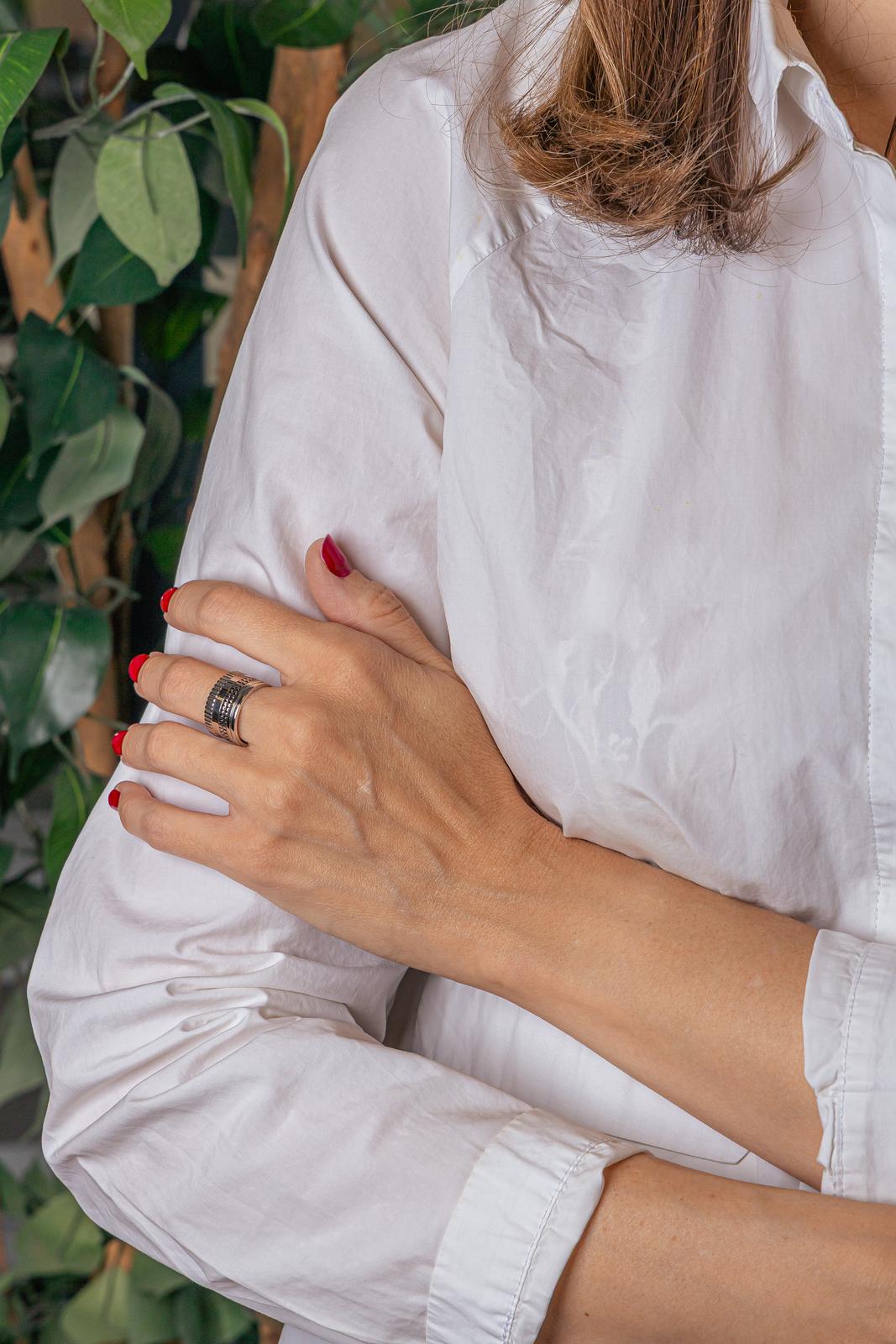 Boucheron Bague Quatre Or blanc
