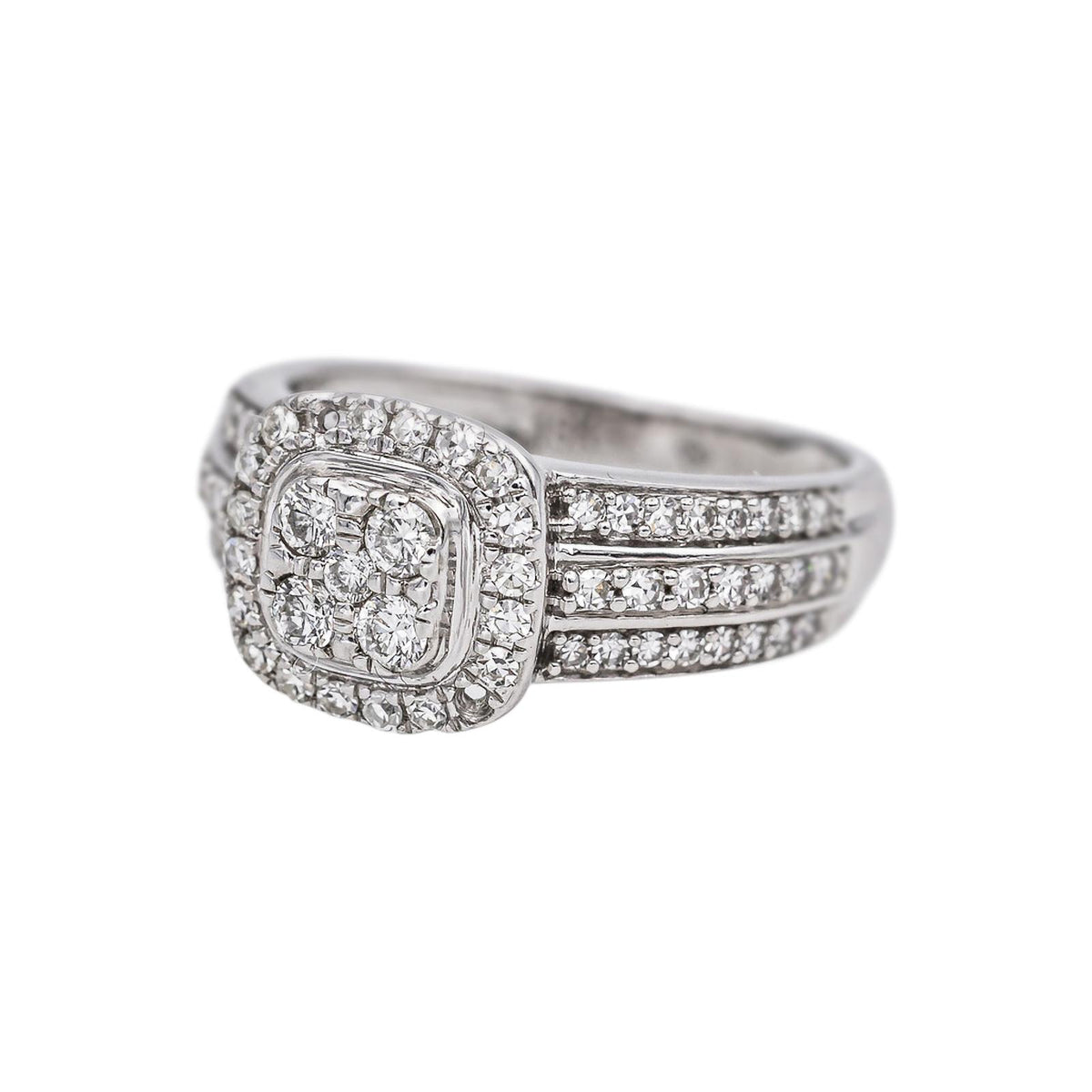 Bague Or blanc Diamant