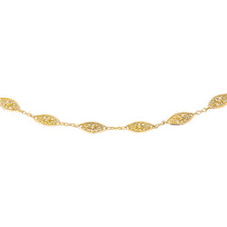 Collier Maille filigrane Or jaune