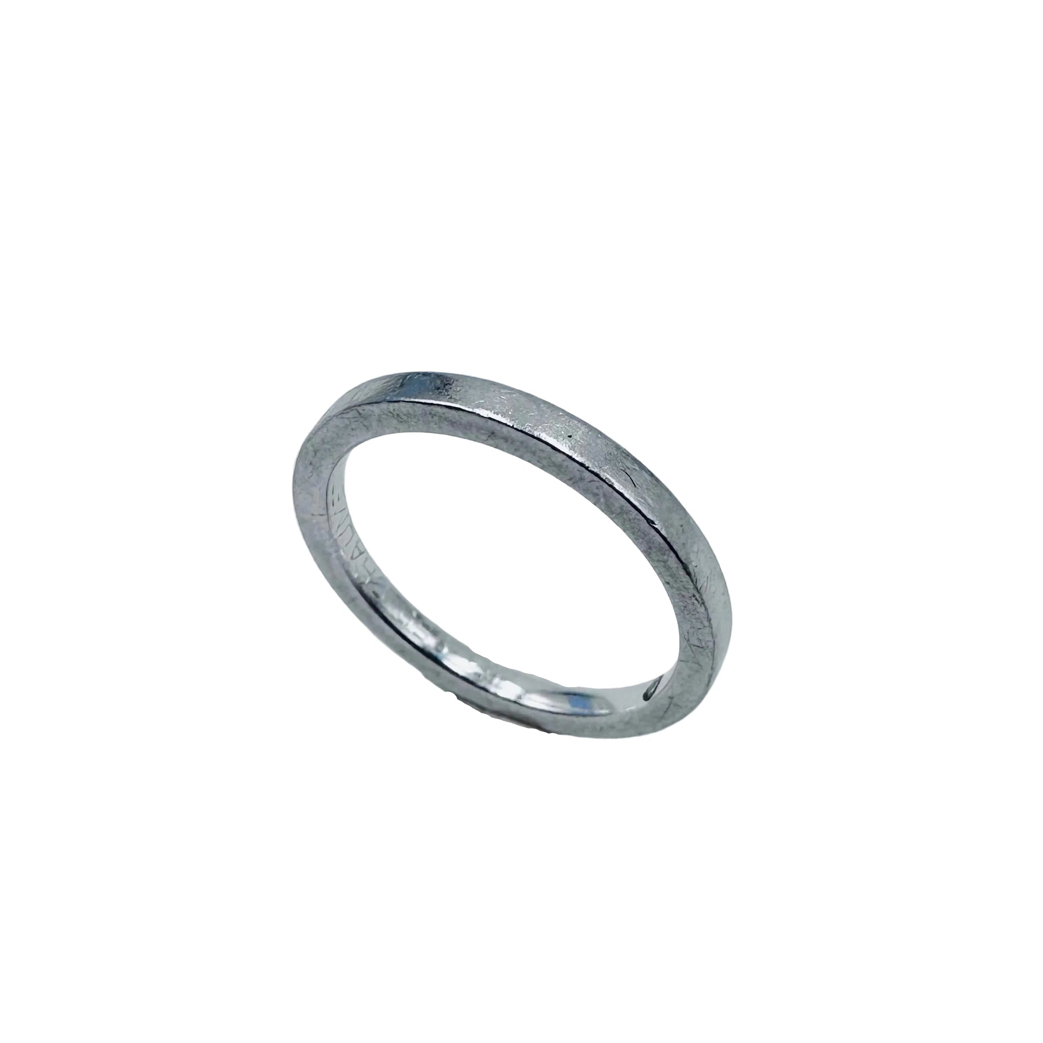 Bague Alliance CHAUMET "Les Éternelles" en platine et diamant