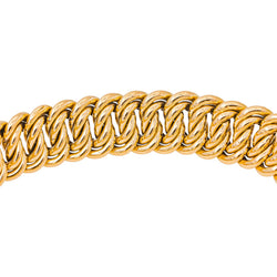 Bracelet Maille américaine Or rose