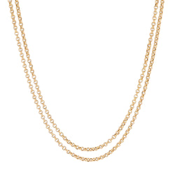 Collier Sautoir en or jaune