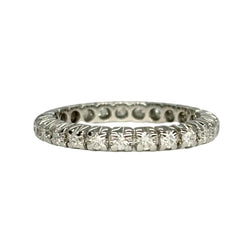 Bague Alliance en or blanc et diamants