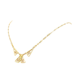 Collier Art Déco en or jaune