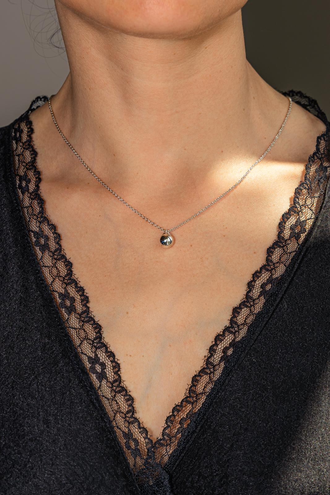 Tiffany & Co Collier Pendentif Ball HardWear Argent