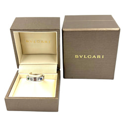 Bague BULGARI "Roman Sorbet" en or blanc, grenats, saphirs et diamant