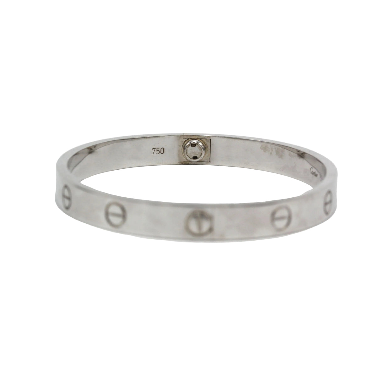 Bracelet Jonc CARTIER "Love" en or blanc