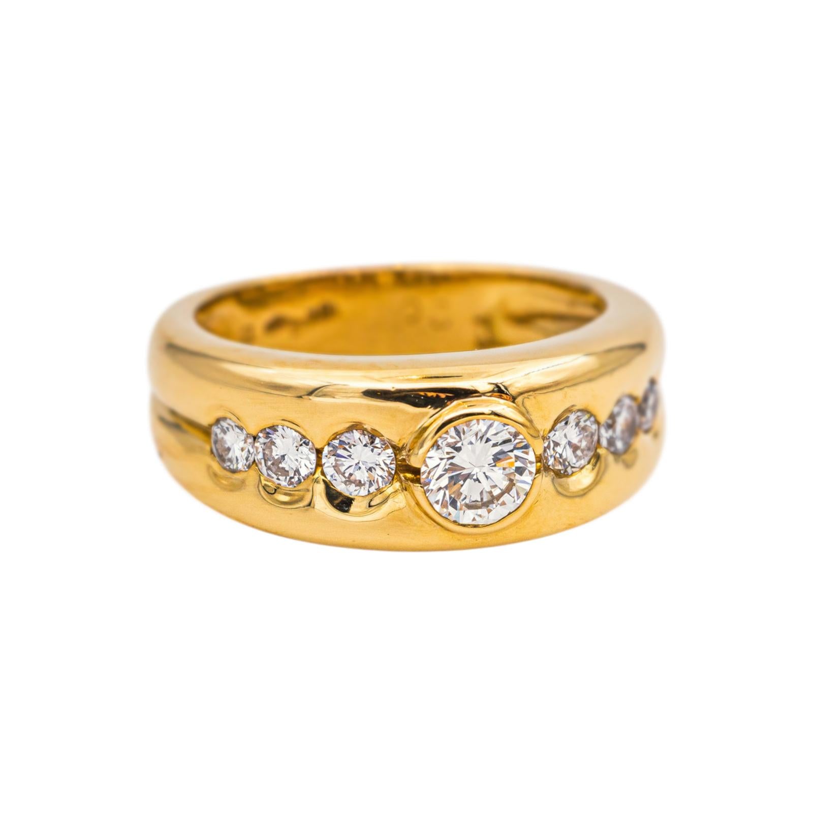 Alain Roure Bague  Or jaune Diamant