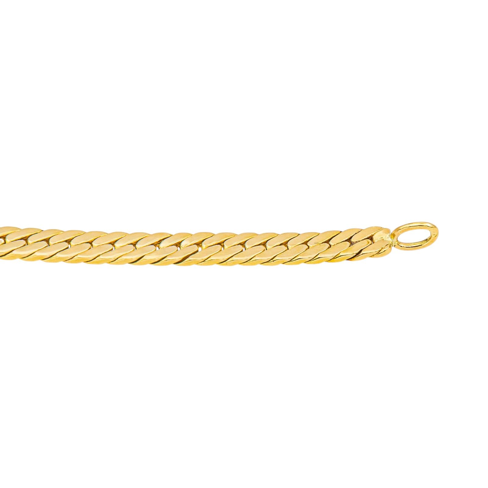 Collier Maille anglaise Or jaune