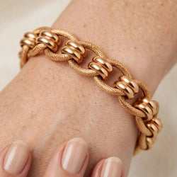 Bracelet Maille en or jaune