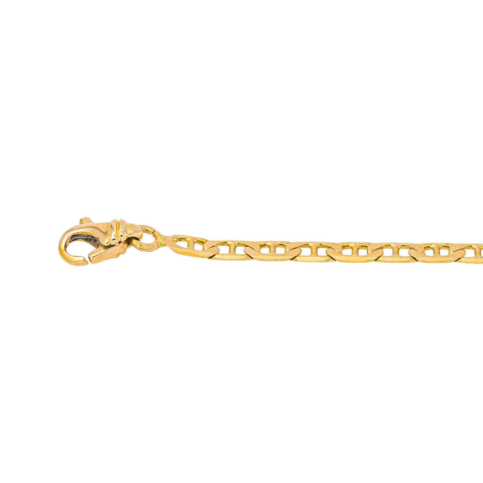 Bracelet Maille torsadée Or jaune