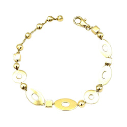 Bracelet Maille BULGARI "Lucea" en or jaune