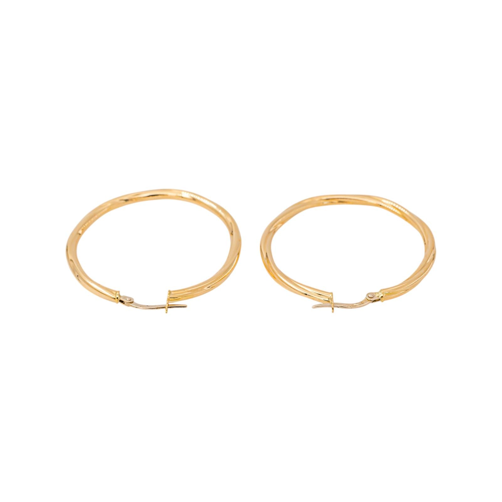 Boucles d'oreilles Créoles Or jaune