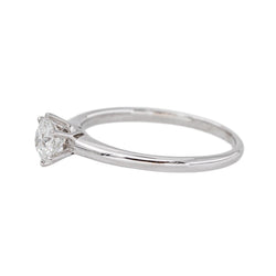 Bague Solitaire Or blanc Diamant