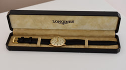 Longines "Classic Man", Calibre mécanique 420, or jaune 18 carats 750/000, Circa 1968