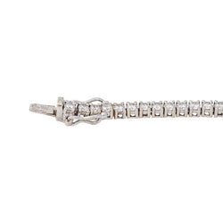Bracelet Tennis Or blanc Diamant