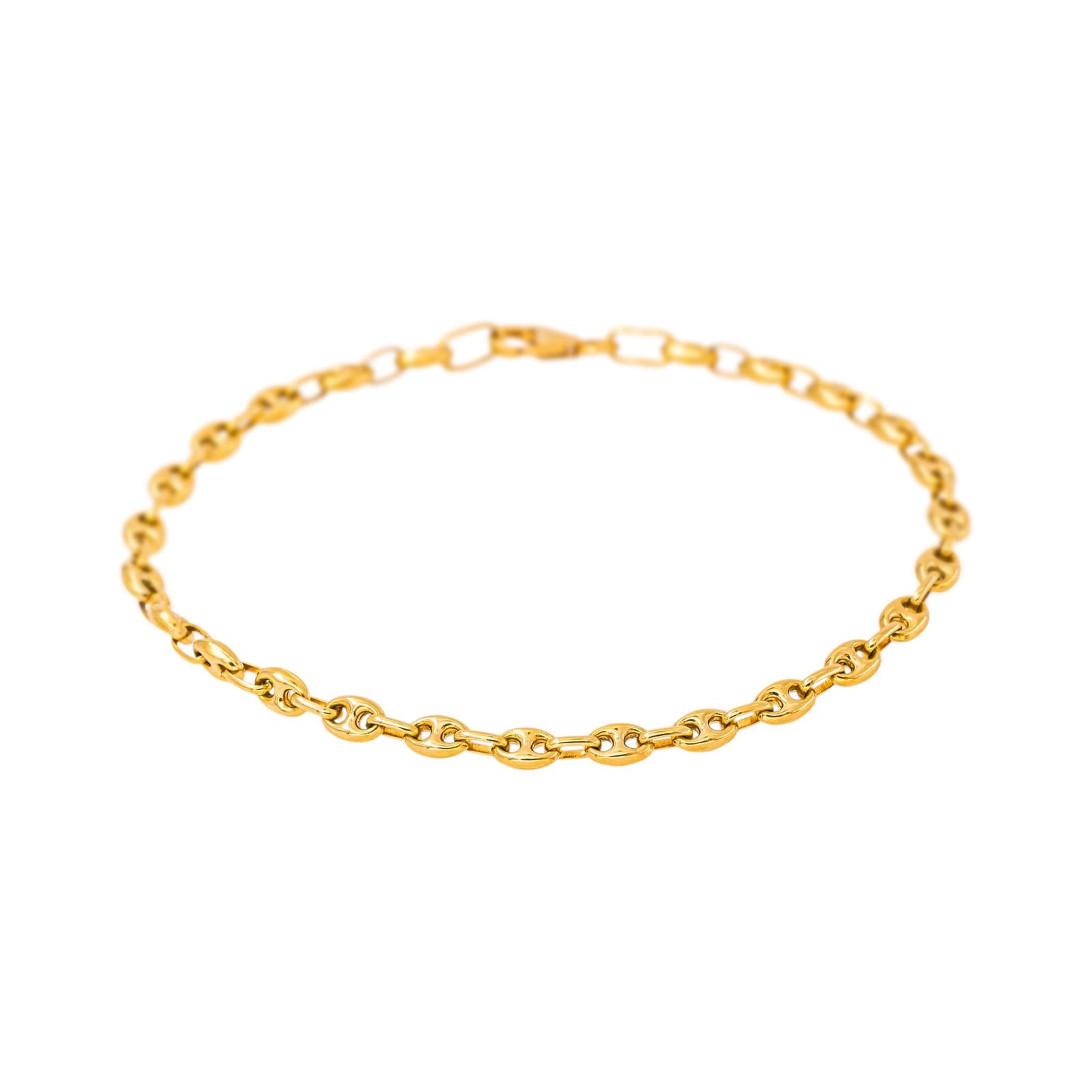 Bracelet Maille en or jaune