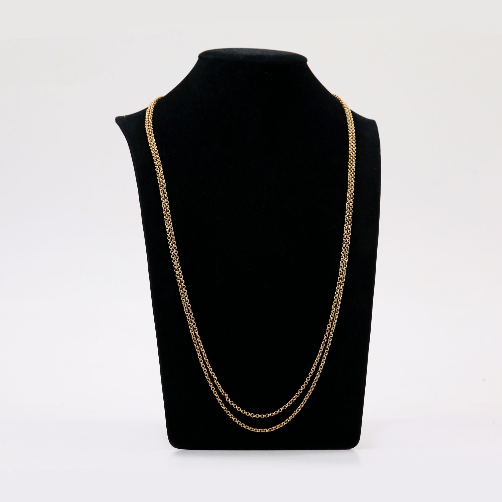 Collier Sautoir en or jaune