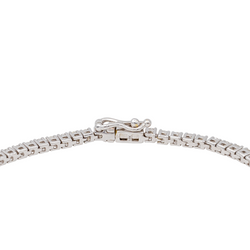 Bracelet Ligne Or blanc Diamant