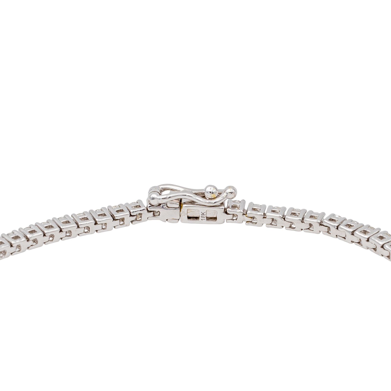 Bracelet Ligne Or blanc Diamant