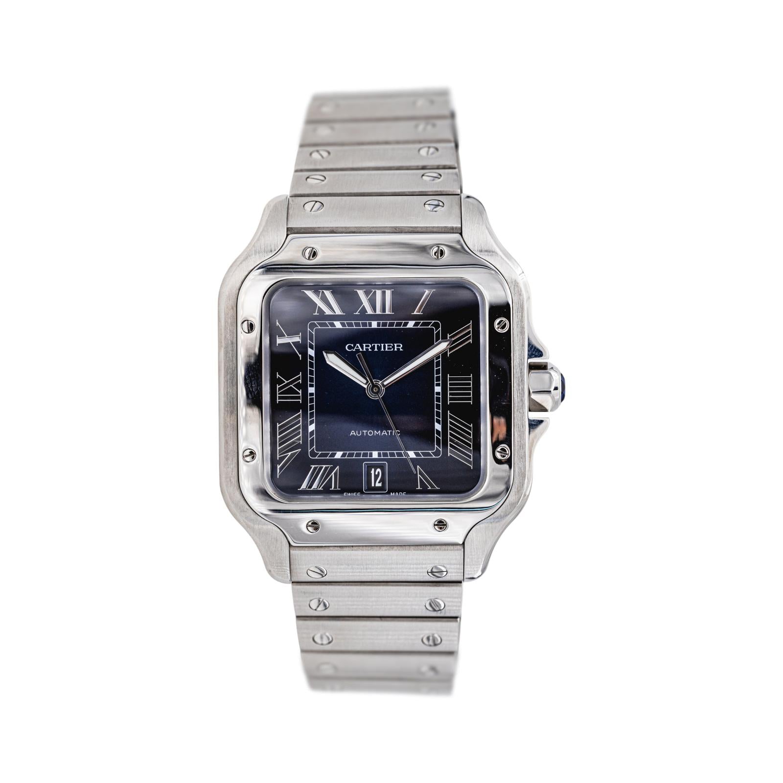 Cartier Montre Santos Acier