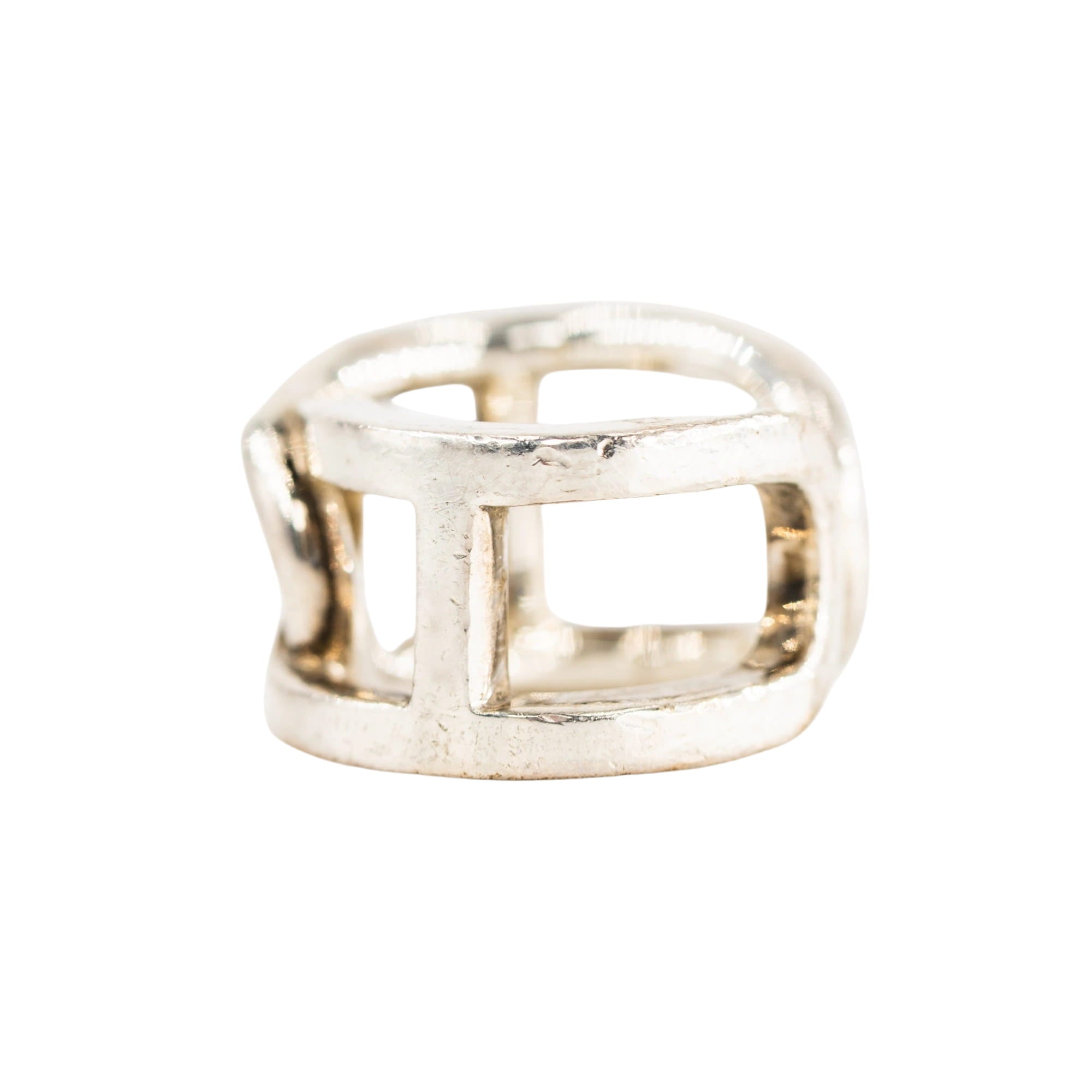 Bague HERMÈS "Cythère" en argent