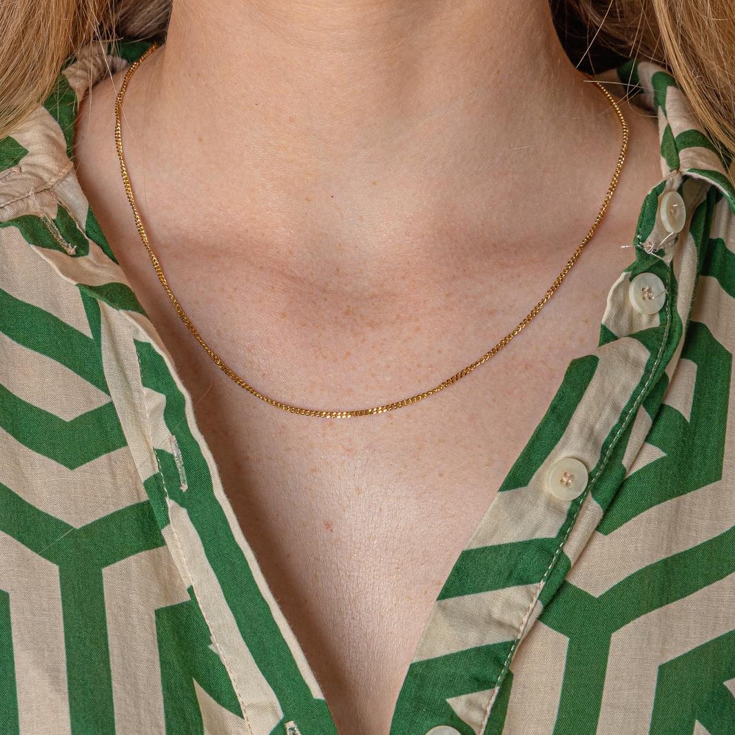 Collier Maille Gourmette Or jaune