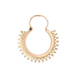 Mono boucle d'oreille Créole en or rose