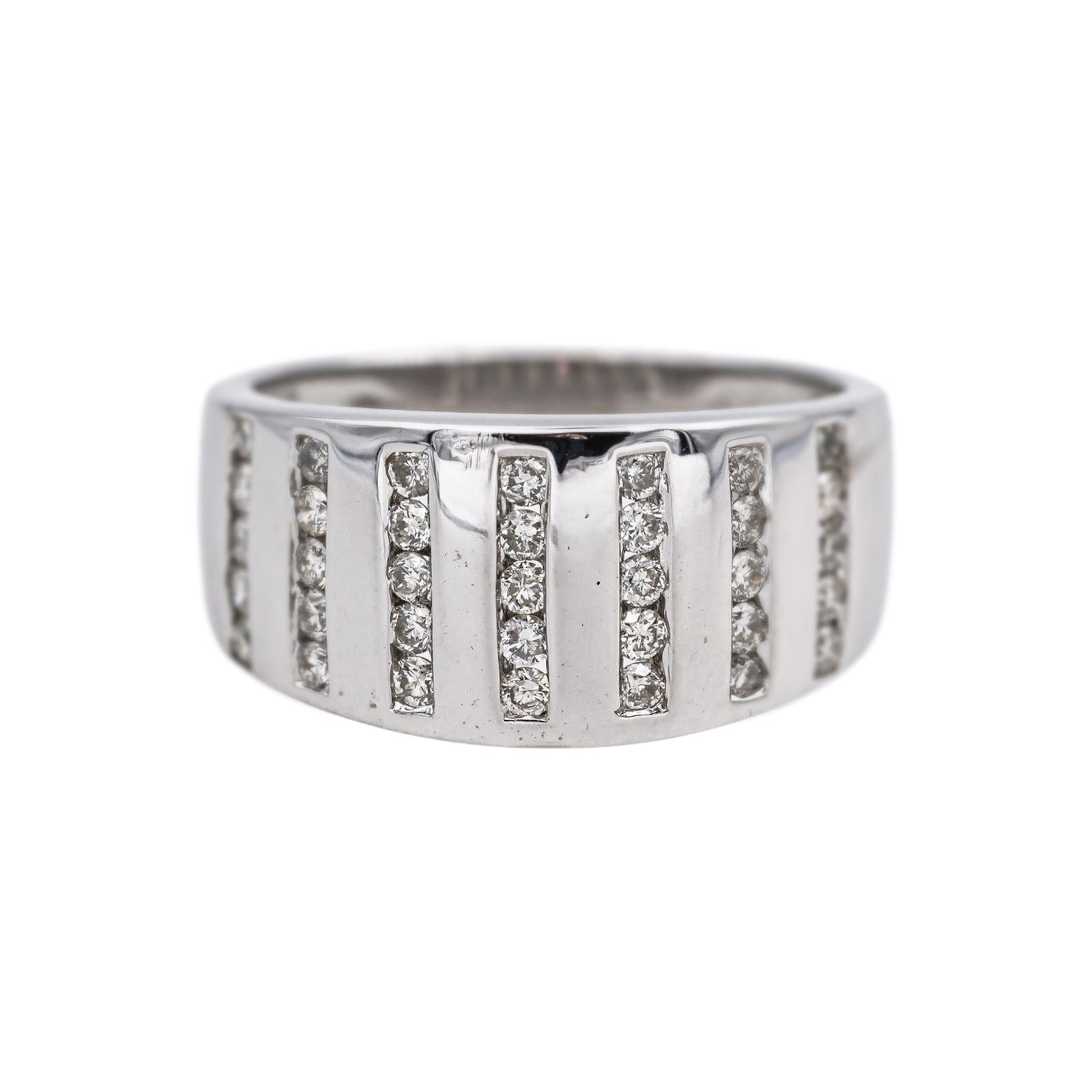 Bague Or blanc Diamant