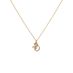Ginette NY Collier  20 Or rose  Diamant
